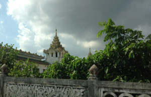 The Yangon Central Railway Station. One of the many views en route to Downtown Yangon from the Airport