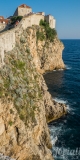 Wall along the coastline