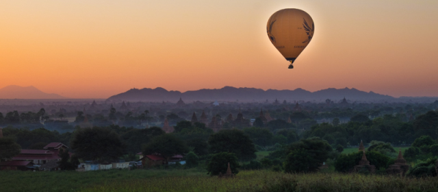 Balloons over Bagan